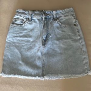 Pacsun denim jean skirt (23)